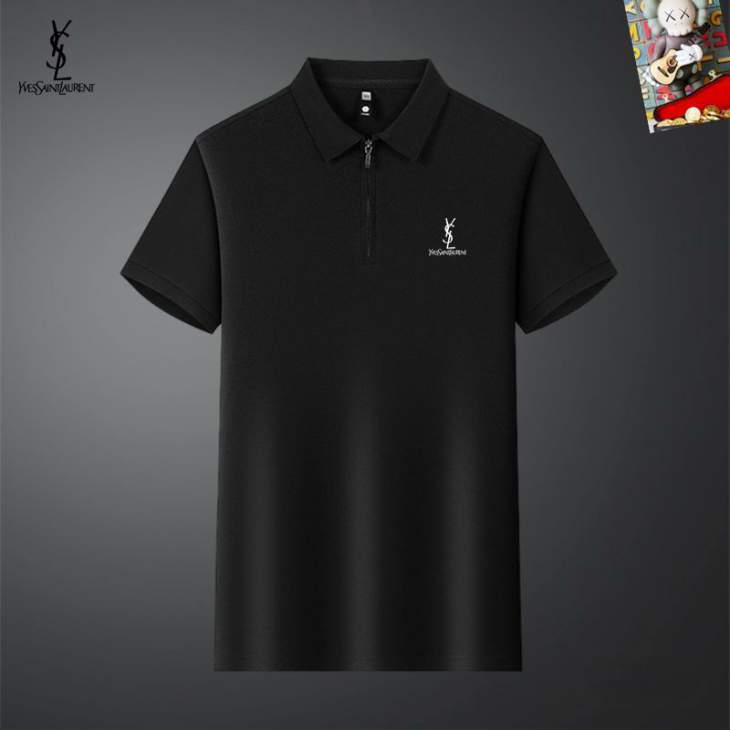 Picture of Saint Laurent Polo Shirts Short _SKUYSLM-3XL25th2225459